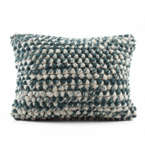 Teal Woven Handbag for Everyday Use