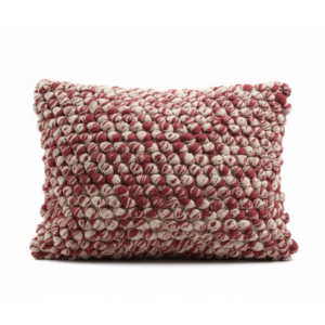 Red Woven Handbag for Daily Use