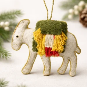 White Camel Hanging Decorative Charm