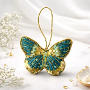 Blue Butterfly Hanging Decorative Charm