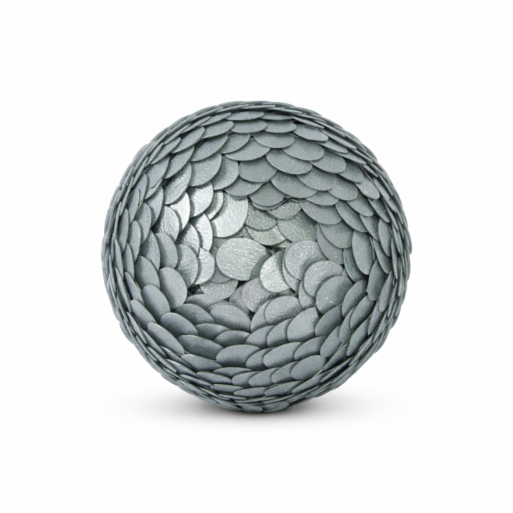 Bluish Sequin Ball Hanging Ornament Decor - Image 3