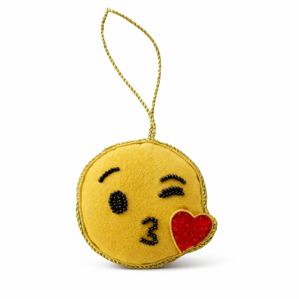 Yellow Emoji Hanging Charm - Image 2
