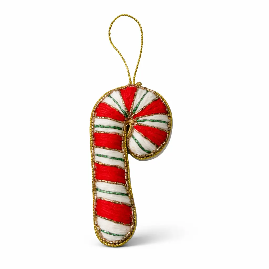 Red White Candy Hanging Charm - Image 2